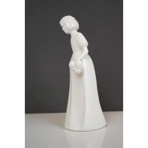 399 - A collection of mixed ceramics to include Royal Doulton figures and Sylvac Pixie vase.