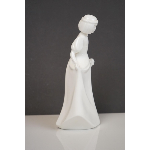 399 - A collection of mixed ceramics to include Royal Doulton figures and Sylvac Pixie vase.