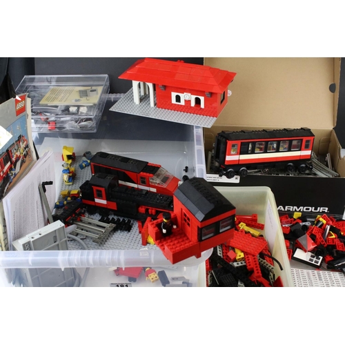 181 - Lego - Two original Lego sets to include 7745 High Speed City Express Passenger Train Set & 8851 Pne... 
