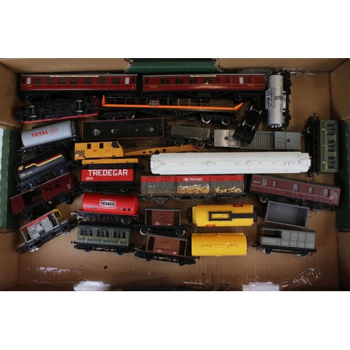 43 - 35 Hornby OO gauge items of rolling stock in vg condition to include crane, coaches and wagons