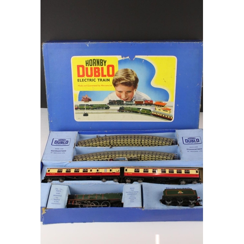 12 - Boxed Hornby Dublo EDP12 Passenger Train Set appearing complete with Duchess of Montrose locomotive,... 