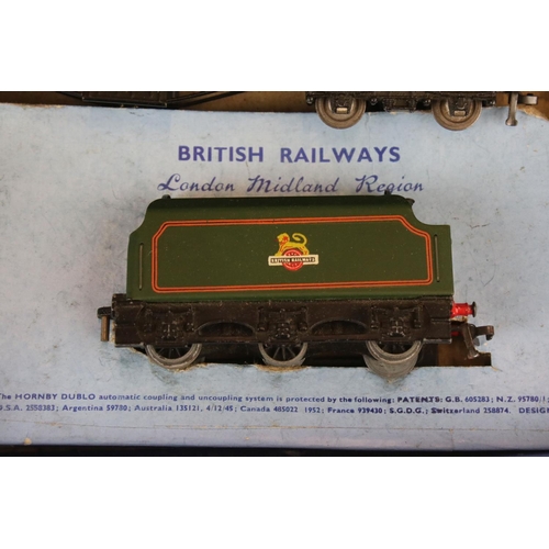 12 - Boxed Hornby Dublo EDP12 Passenger Train Set appearing complete with Duchess of Montrose locomotive,... 