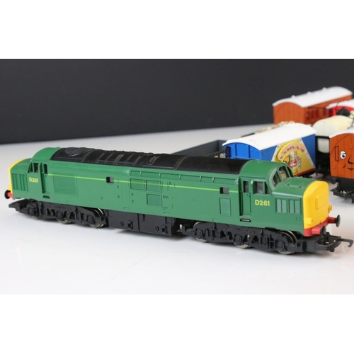 2 - Collection of Hornby Thomas the Tank Engine to include 5 x locomotives (Thomas, Percy, Rusty Bill & ... 