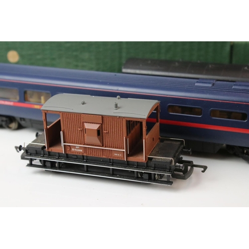 43 - 35 Hornby OO gauge items of rolling stock in vg condition to include crane, coaches and wagons