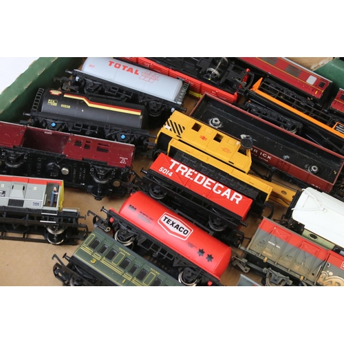 43 - 35 Hornby OO gauge items of rolling stock in vg condition to include crane, coaches and wagons