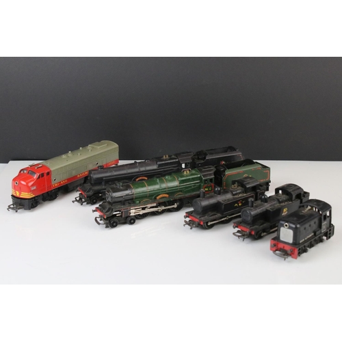 50 - Six Triang OO gauge locomotives to include Princess Elizabeth, Princess Victoria, 2 x 0-6-0 etc, wit... 