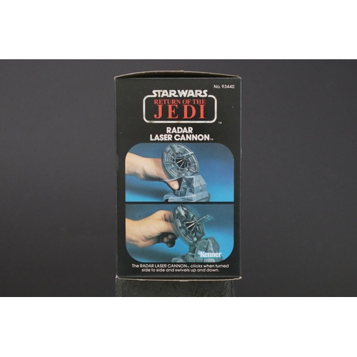 232 - Star Wars - Boxed original Kenner Star Wars Return of the Jedi Radar Laser Cannon toy, factory seale... 