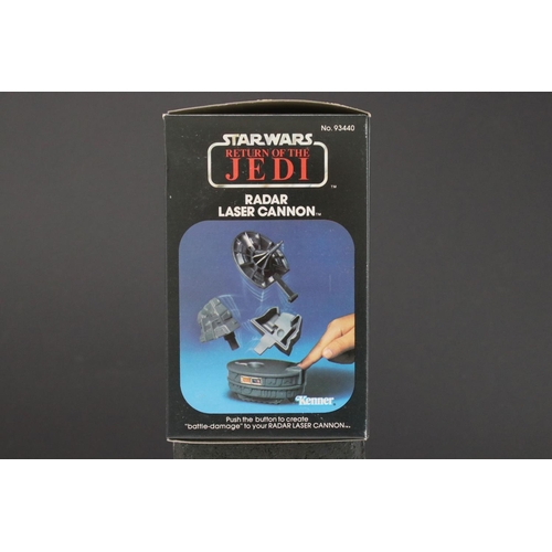 232 - Star Wars - Boxed original Kenner Star Wars Return of the Jedi Radar Laser Cannon toy, factory seale... 