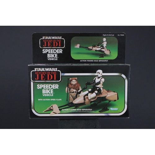 235 - Star Wars - Boxed original Kenner Star Wars Return of the Jedi Speeder Bike vehicle, factory sealed ... 