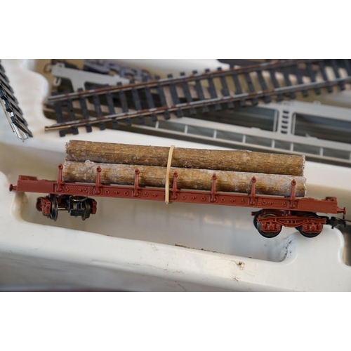 70 - Three boxed HO Gauge train sets to include 2 x Mehano  (356 Train Line & 357 Train Line) and Jouef 7... 