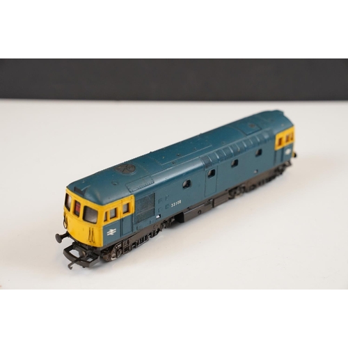 98 - Five Hornby OO gauge locomotives to include Western Courier, Flying Scotsman, Little Giant, 0-6-0 14... 