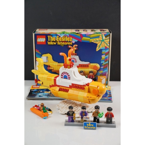 188 - Lego - Boxed Lego Ideas #015 21306 The Beatles Yellow Submarine set, build, complete with instructio... 