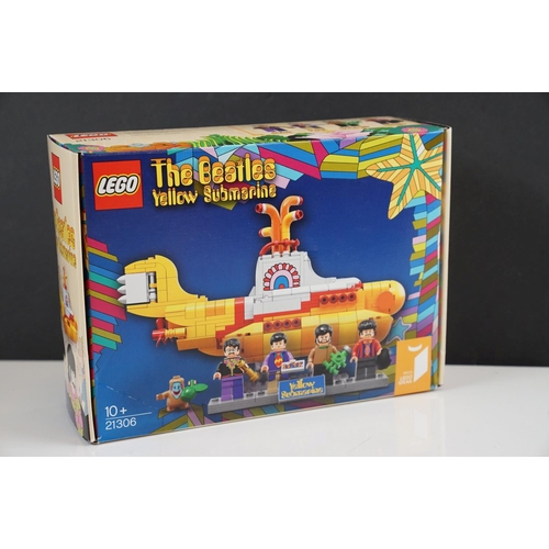 188 - Lego - Boxed Lego Ideas #015 21306 The Beatles Yellow Submarine set, build, complete with instructio... 