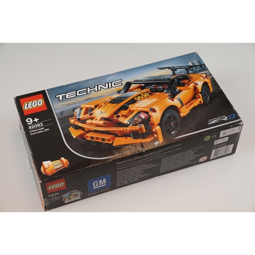 191 - Lego - Boxed Lego Technic 42093 Chevrolet Corvette ZR1 set, complete with instructions