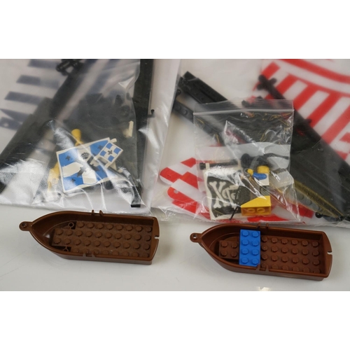 198 - Lego - Two built ships to include 6274 Caribbean Clipper complete with replacement sails and Pirate ... 