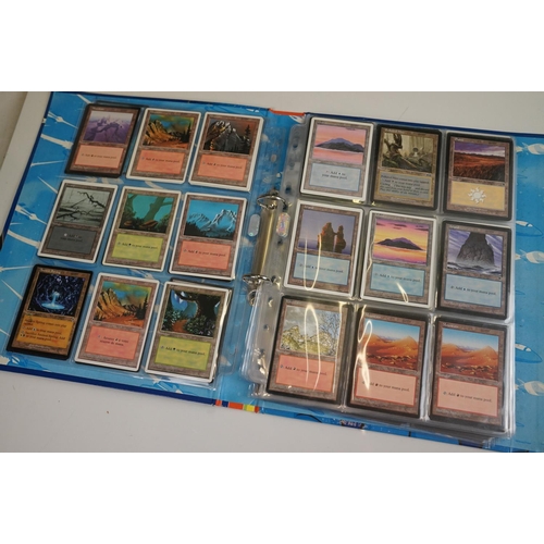 205 - Trade Cards - Topps X file card collection within original file, a quantity of Magic The Gathering c... 