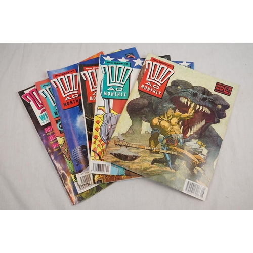 212 - Approx. 150+ 2000 AD comics
