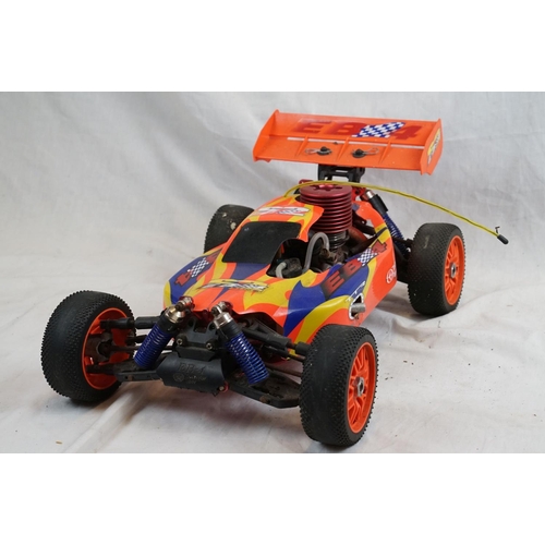 401 - A Thunder Tiger EB-4 S2.5 Pro 1/8 scale nitro buggy 4WD.