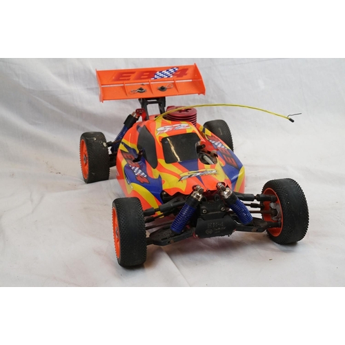 401 - A Thunder Tiger EB-4 S2.5 Pro 1/8 scale nitro buggy 4WD.