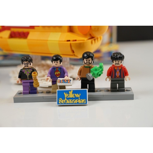188 - Lego - Boxed Lego Ideas #015 21306 The Beatles Yellow Submarine set, build, complete with instructio... 