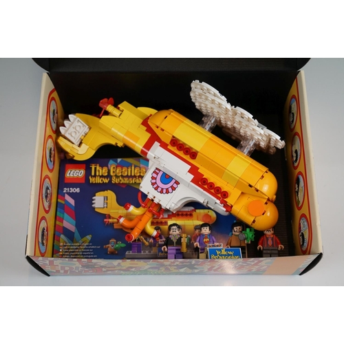188 - Lego - Boxed Lego Ideas #015 21306 The Beatles Yellow Submarine set, build, complete with instructio... 