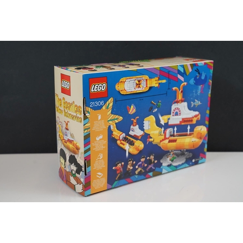 188 - Lego - Boxed Lego Ideas #015 21306 The Beatles Yellow Submarine set, build, complete with instructio... 