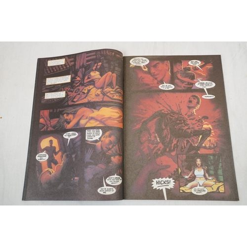213 - Approx. 100 70's -90's comics featuring Aliens, Predator, Slaine, Terminator, Kull, etc