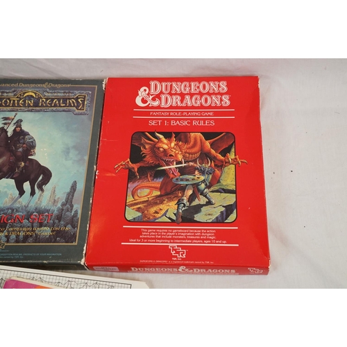 217 - 26 x TSR Dungeons and Dragons rule books and campaign sets to include Forgotten Realms, Queen of the... 