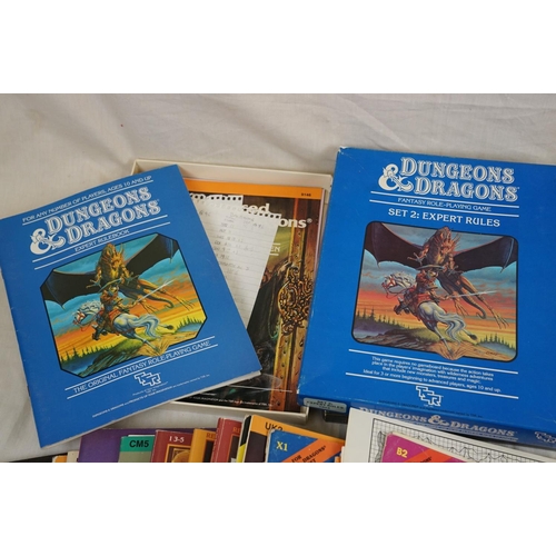 217 - 26 x TSR Dungeons and Dragons rule books and campaign sets to include Forgotten Realms, Queen of the... 