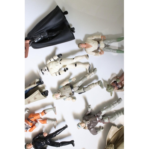 238 - Star Wars - Around 20 figures and vehicles circa 1990s