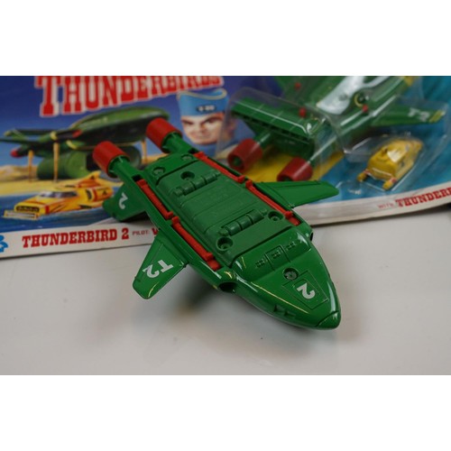 201 - Collection of carded & boxed Gerry Anderson vehicles and figures to include 5 x Matchbox Thunderbird... 