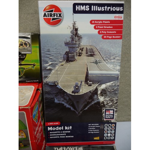 350 - A collection of mixed toys to include a boxed Palitoy Family Tree House, Infrared control helicopter... 