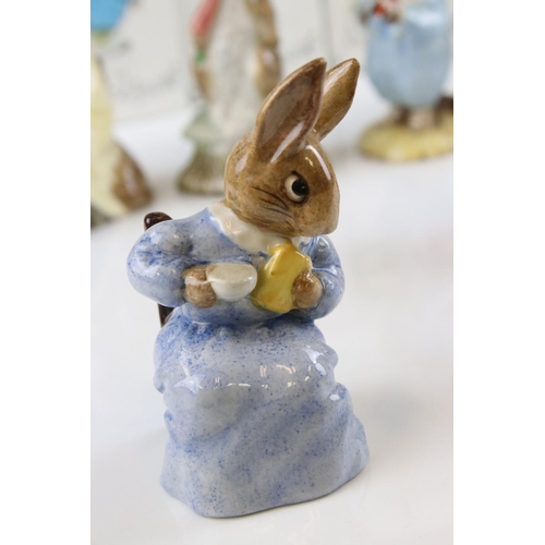 10 - Eight boxed Beswick Beatrix Potter to include Cottontail 1985, Tom Thumb 1987, Jemima Puddleduck 194... 