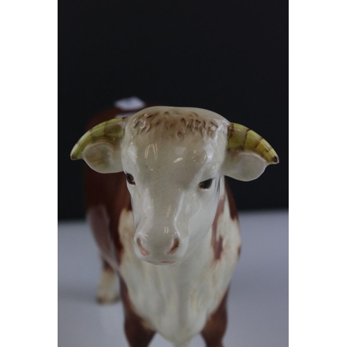 26 - Beswick Hereford Bull, model 949