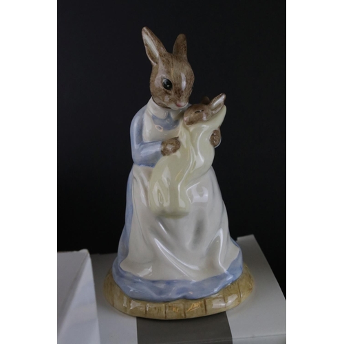 29 - Eight Boxed Ceramic Bunnykin Figures including Five Royal Doulton Classics ( Toy Soldier, Bathnight ... 