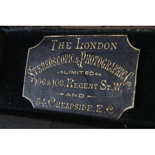 47 - Cased Set ' The Binocular Camera ' retailed by The London Stereoscopic & Photographic Co Limited