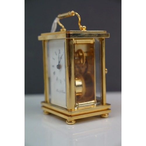 Fox & Yellow Meadow, Small Mantel Clock