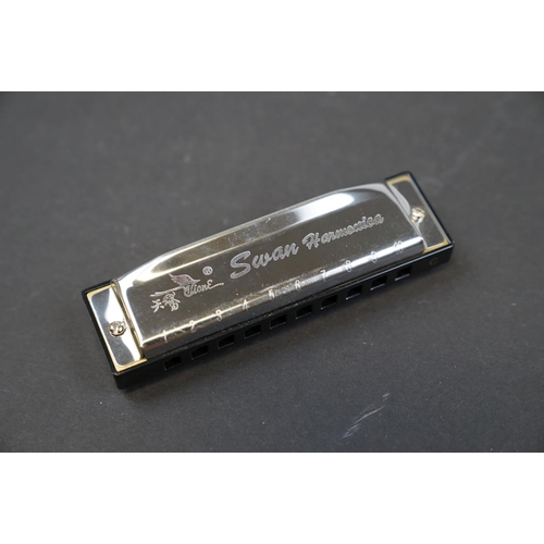 214 - A collection of seven vintage Harmonica's to include M.Hohner examples.