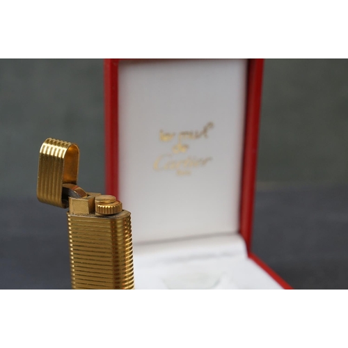 256 - Cartier Paris Le Must cigarette lighter