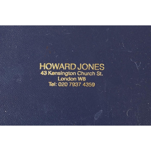 281 - Howard Jones silver bookmark with elephant finial