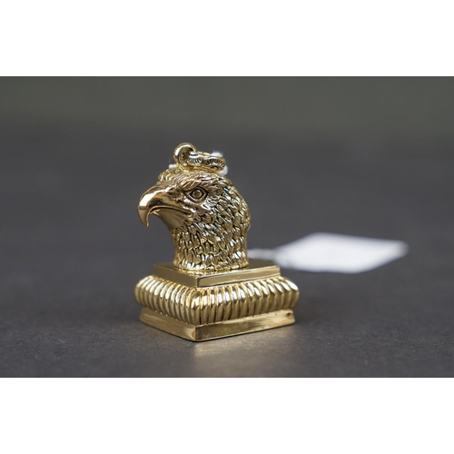 296 - Novelty document seal in the form of an American eagle