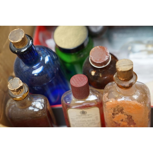 455 - Medical interest A 19th century pill roller in brass and mahogany, two boxed massage aids 1930s, a p... 