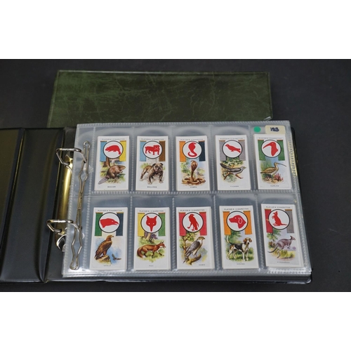 501 - A large quantity of vintage cigarette cards covering various subjects to include Will's and Player's... 