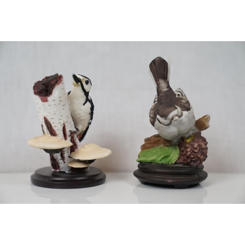 534 - Group of porcelain bird ornaments to include Kowa, Maruri etc