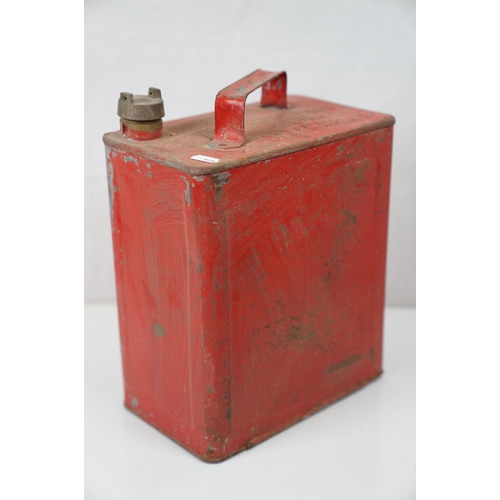 535 - A vintage Bradley Land Rover Series 1 Land Rover spare wheel fuel / Jerry can together with another ... 