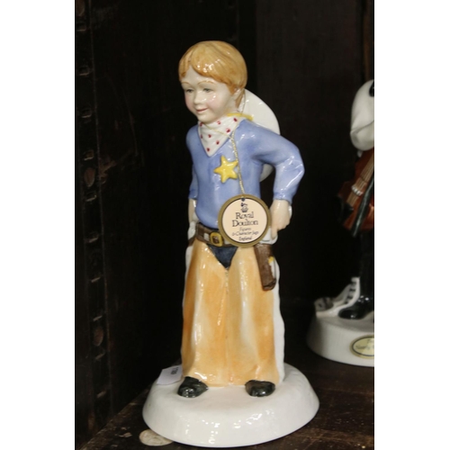 124 - Collection of Ten Royal Doulton Childhood Days Figures including As good as new, And so to bed, And ... 