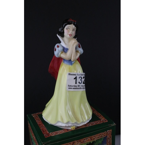 132 - Set of Boxed Royal Doulton Snow White and the Seven Dwarf Figures including models SW9 to S16 togeth... 