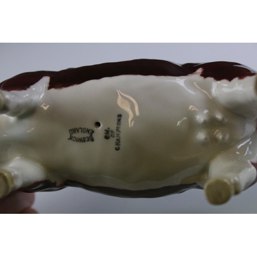 135 - Beswick Hereford Cow, Ch of Champions, model 1360