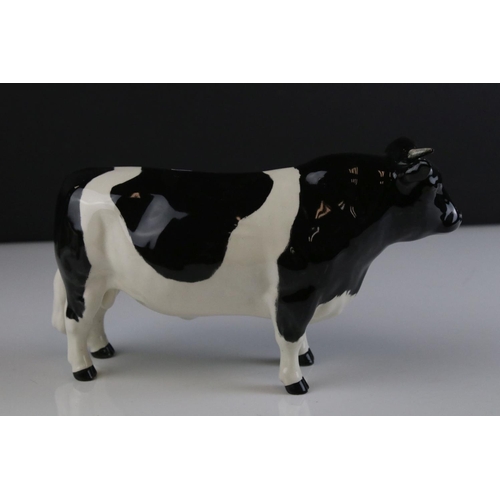 138 - Beswick Friesian Bull, Ch, Coddington Hilt Bar, model 1439A