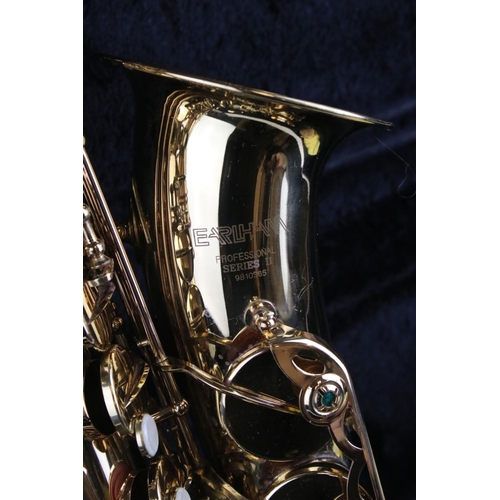 483 - A cased Earlham Professional Series II Saxophone.